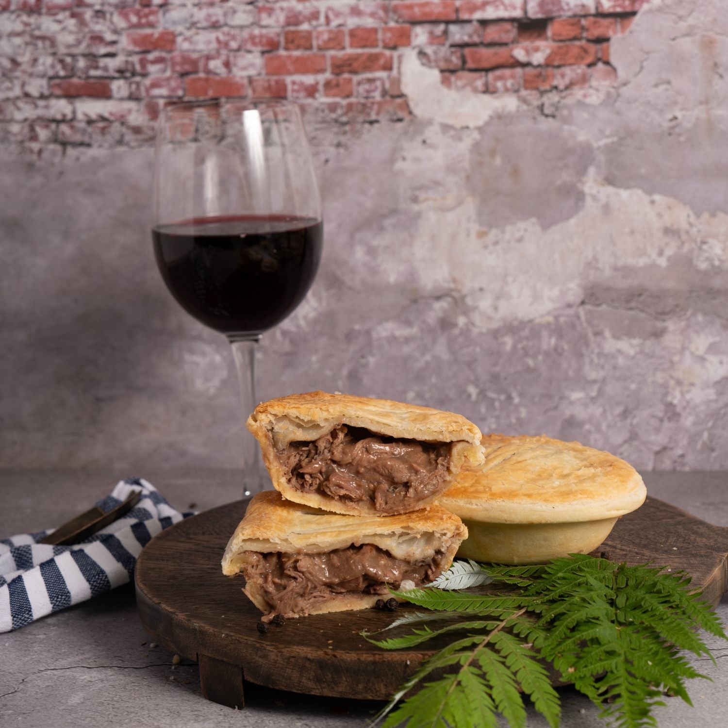 Angus Beef & Red Wine Pie