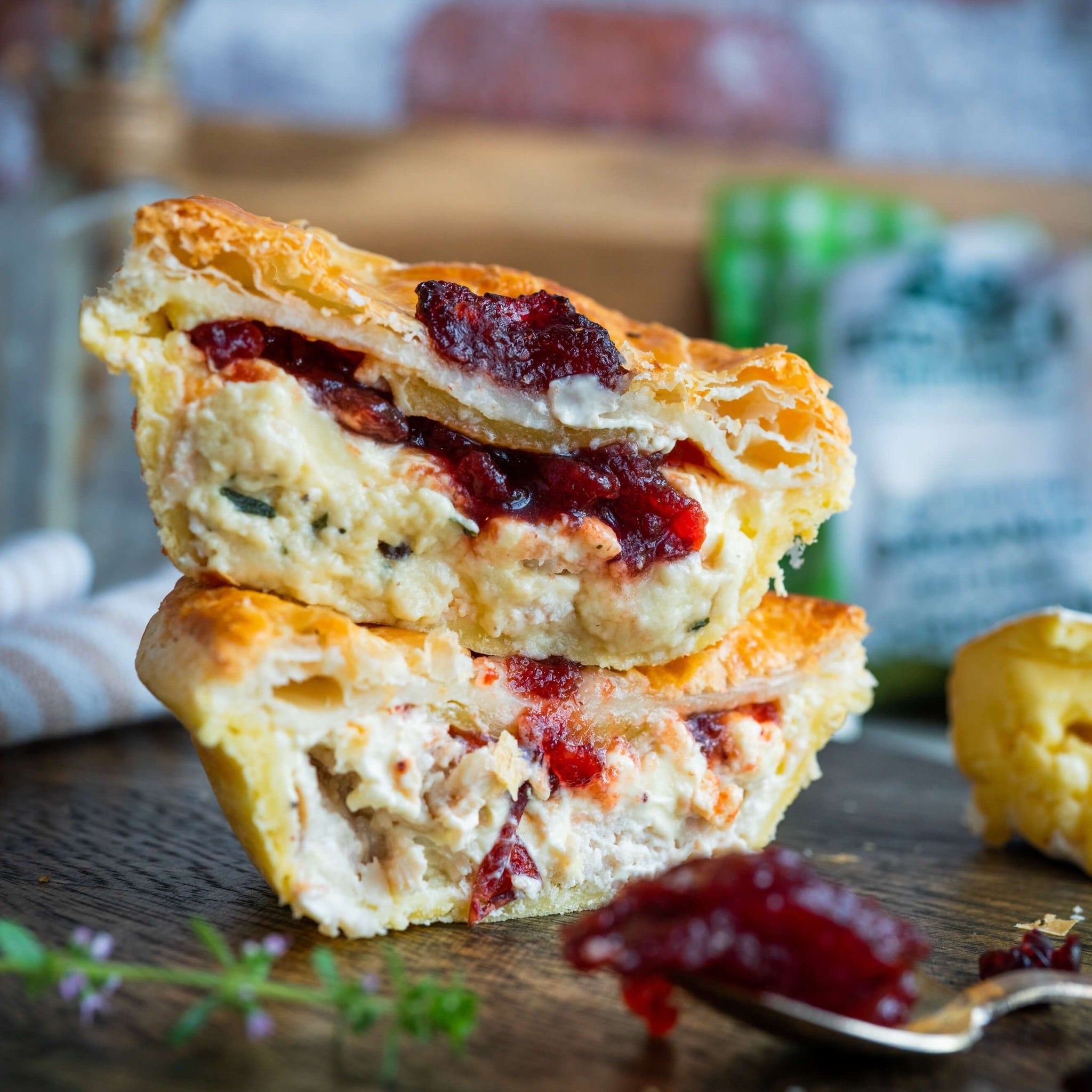 Gluten-Free Organic Chicken, Cranberry & Camembert Pie